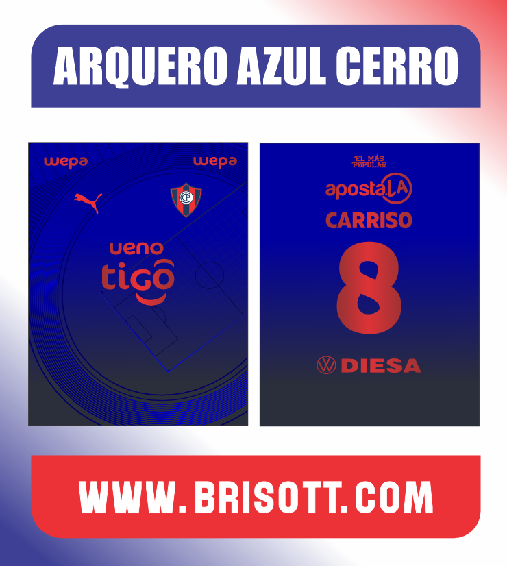 Recuadro ARQUERO AZUL CERRO